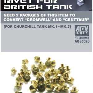 Rivet for British Tank (Version A) Churchill Tank Mk.1-Mk.3