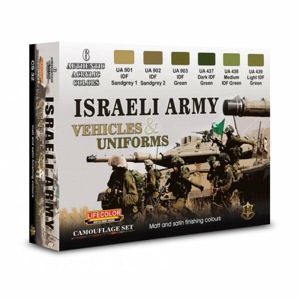verf, lifecolor, cs32, cs32 israeli tanks and uniforms, lif-cs32, CS32 Israeli tanks and uniforms, Bouwdozen.eu