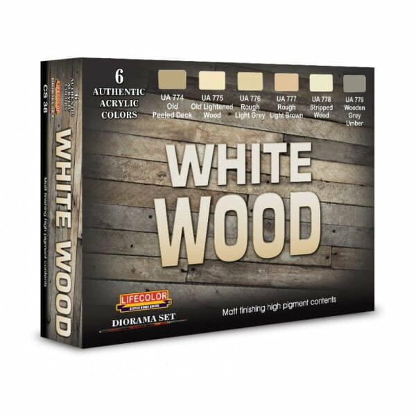 verf, lifecolor, cs32, cs38 white wood, lif-cs32, CS38 White Wood, Bouwdozen.eu