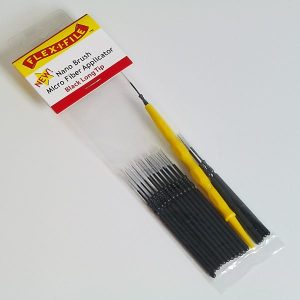 Nano Brushes Black long Tip