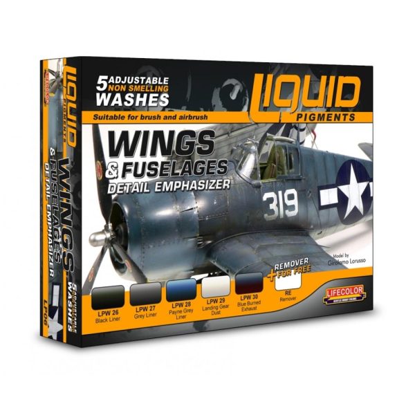 verf, lifecolor, lclp06, lp06 wings and fuselages, lif-lp06, LP06 Wings and Fuselages, Bouwdozen.eu