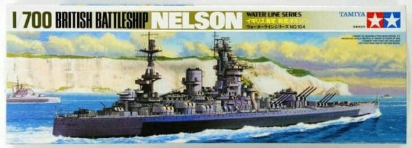 waterlijn serie, 77504, british battleship nelson, tam-77504, British Battleship Nelson, Bouwdozen.eu