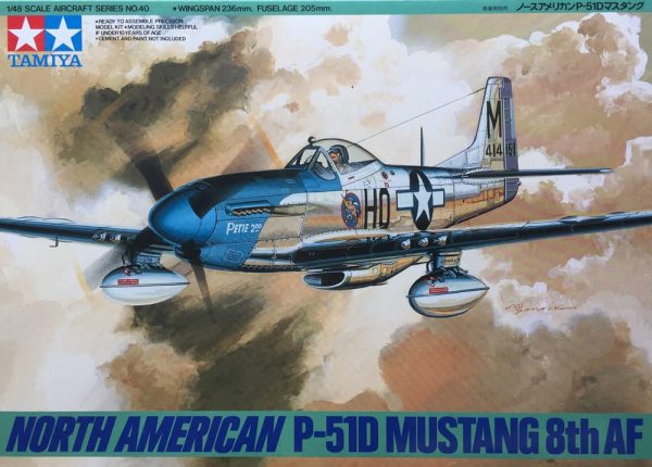 vliegtuigen, tamiya, 61040, north american p-51d mustang™ 8th air force, tam-61040, North American P-51D Mustang™ 8th Air Force, Bouwdozen.eu